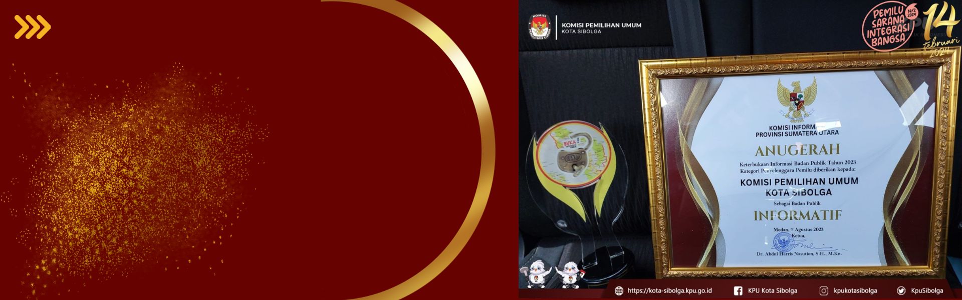 Penganugerahan Keterbukaan Informasi Publik Tahun 2023
